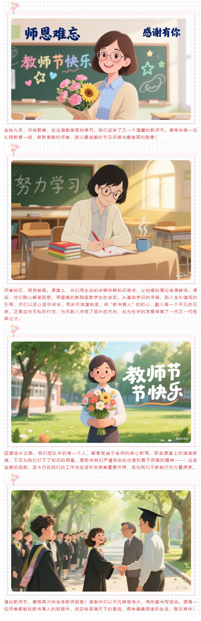 感恩有您 照亮前行 — 祝老師們節(jié)日快樂！_副本